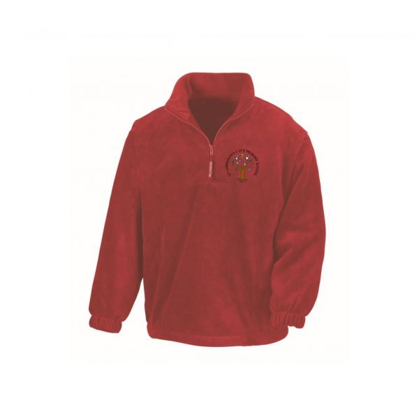 St Hardulphs Primary 1/4 Zip Active Fleece Top